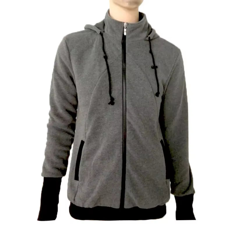 Daddy Men Baby Carrier Jacket Autumn Winter Maternity Clothes Kangaroo Warm Hoodies Outerwear Coat Father Carry Baby Sweatshirt