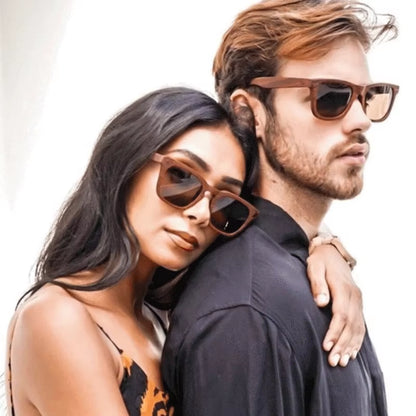 Bamboo Sunglasses Men Women Imitation Wood Sun Glasses Square Brand Designer Sun Glasses for Women Unisex